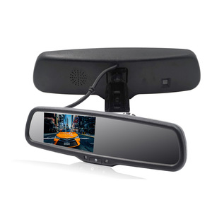 Factory Price Auto Brightness Headrest <strong>Lcd</strong> Car Rear View Mirror Monitor 4.3 Inch - Product Image 4
