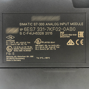 Original Siemens SIMATIC S7-300 Programmier steuerung für Analoge in gangs module 6es7331-7kf02-0ab0 6 es7 331-7kf02-0ab0 Siemens PLC - Product Image 2