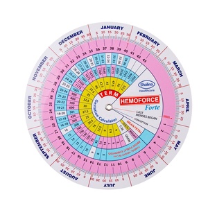 Kalkulator tanggal karena kehamilan plastik klasik, roda kalkulator medis BMI - Product Image 5