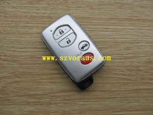 車キー4ボタンスマートリモートキーフォブカバーシェルケーストヨタ4ランナープリウスカムリ - Product Image 3