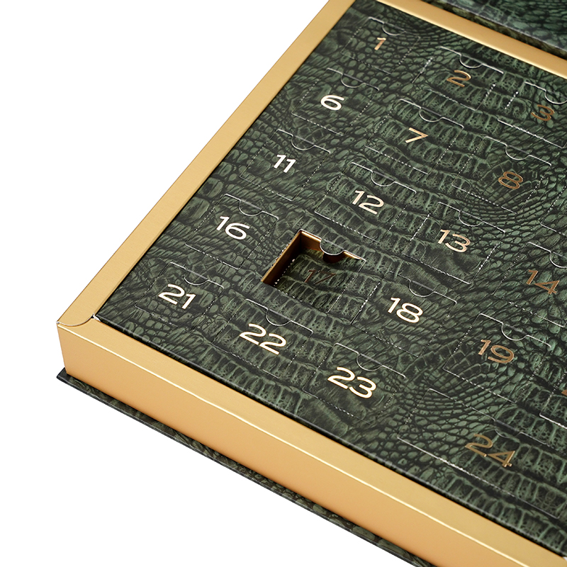 Empty Advent Calendar Box