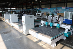GC1325/2130 cabezales independientes máquina de carpintería multifunción con precio de enrutador cnc - Product Image 3