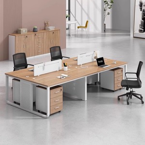 Office <strong>Desk</strong> Office Staff <strong>Desk</strong> <strong>Simple</strong> Modern Screen Station Locker Partition Employee <strong>Computer</strong> <strong>Desk</strong> - Product Image 1