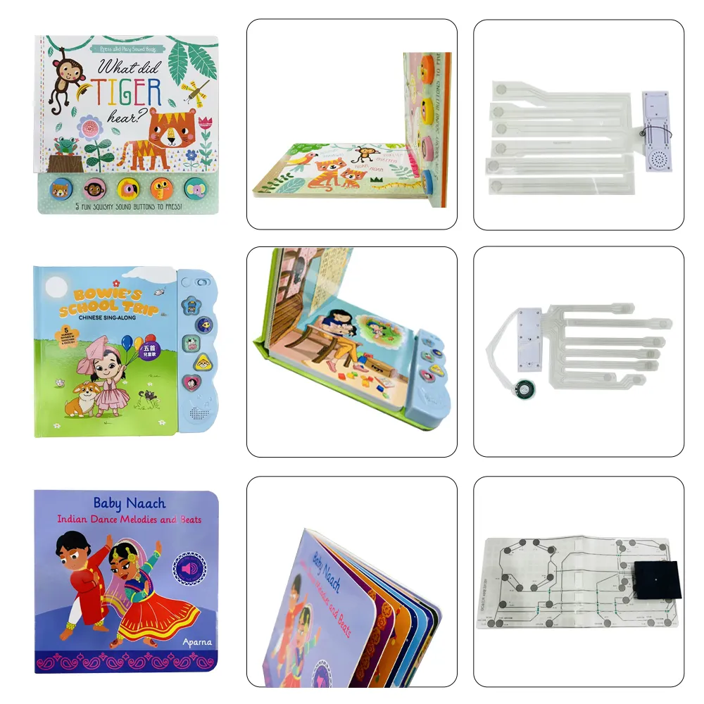 Yimi paper Custom Coloring Kids Book Hardcover Sund Book Printing Service