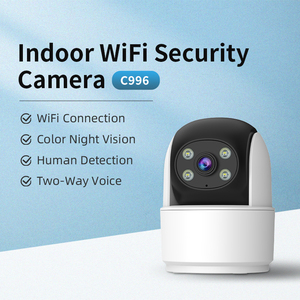 C996 Mini telecamera IP visione notturna a due vie voce di rilevamento umano per interni Mobile connessione grandangolare scheda di memoria WiFi CMOS PTZ - Product Image 2