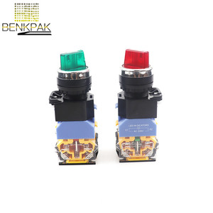 10A Max. Current ile LA38-11XD LED seçim anahtarı 2 pozisyon - Product Image 4
