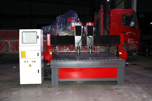 Enrutador CNC Cabezales múltiples Husillo doble 1325 2025 2030 Máquina de tallado de ataúd con controlador DSP - Product Image 3