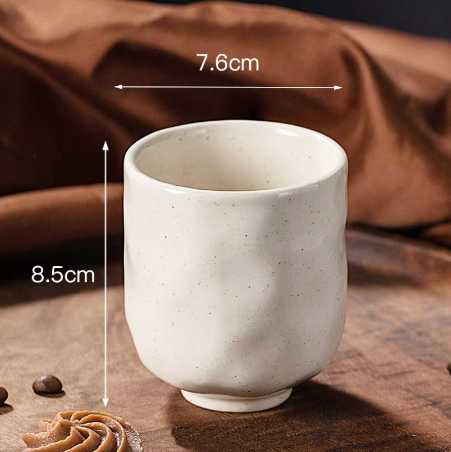 Taza recta blanca