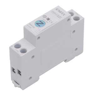 CNFLY-Interruptor inteligente ZigBee con temporizador, Kwh medidor de energía, disyuntor en miniatura para uso doméstico, control de medición Tuya