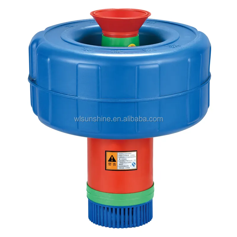 Precio de fábrica Riego Aireador flotante en stock 380 V fuente de Lago flotante bomba de agua estanque aireador estanque piscicultura Estanque