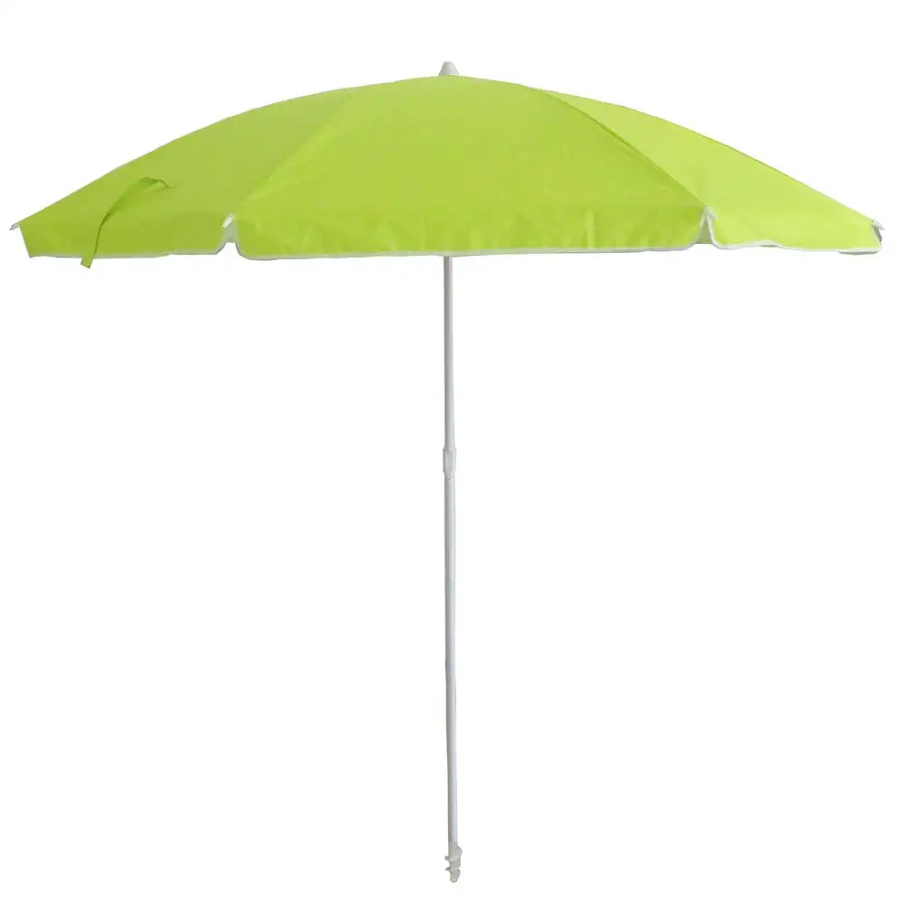 Parasol Patio Millde Pole avec ancre de sable Parasol de plage extérieur UV bon marché avec inclinaison de jardin