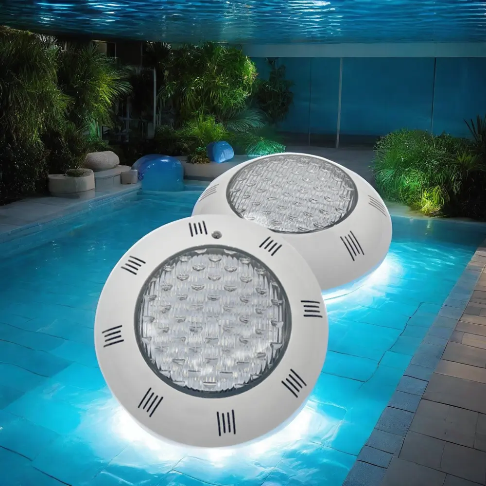 Nhà Máy bán hàng trực tiếp dưới nước LED nhựa ABS Đèn không thấm nước chìm hồ bơi ánh sáng