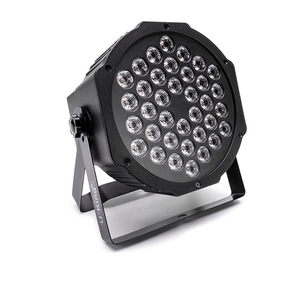 U King 72W 36PCS <strong>LEDs</strong> RGB Aluminum DMX Control Sound Activated Par Cans Lights - Product Image 1