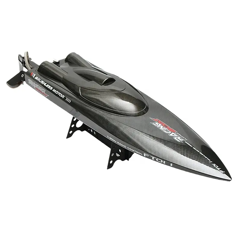 FT011 2.4G radiocomando RC Speed Boat RTR veloce 50 KM/H motore Brushless moto raffreddato ad acqua per adulti hobby 25.5 pollici