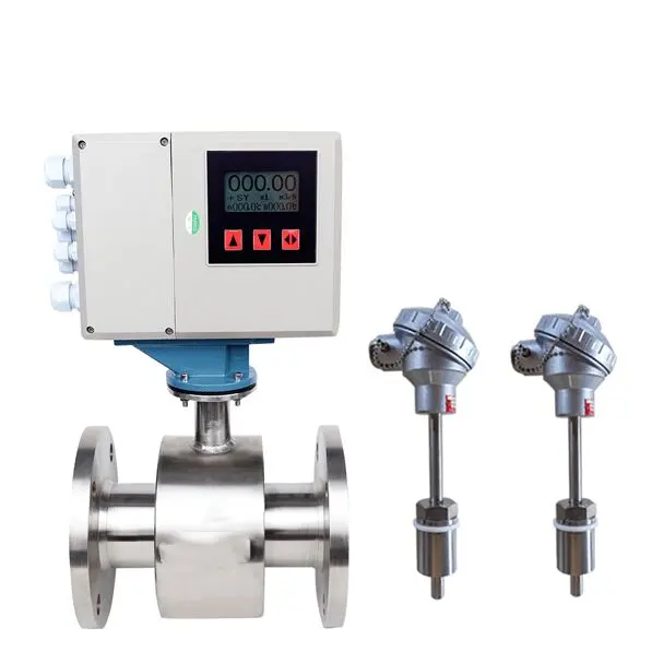 Système de facturation de climatisation intelligent Compteur d'énergie Pipeline Chauffage d'eau chaude et froide liquide Compteur de chaleur électromagnétique