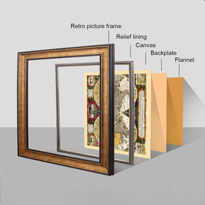 Gothic phong cách quạ mèo vải tường nghệ thuật in Áp phích nghệ thuật động vật bức tranh Pháp tường trang trí khung trang trí nội thất bức tranh tường - Product Image 4