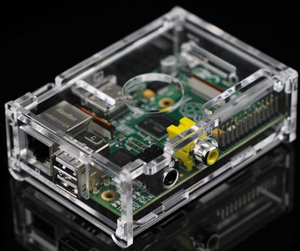<strong>Raspberry</strong> <strong>Pi</strong> 3 <strong>Pi</strong> 2 Transparent Acrylic Shell With <strong>Open</strong> Fan Hole - Product Image 2