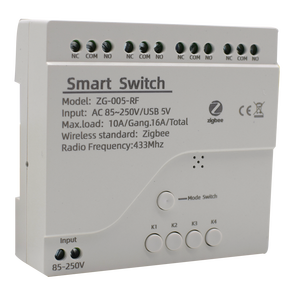 SMG-F0104 Smart ZigBee Schalter Fernbedienung 4 CH Relais platine Wifi RF Empfangen 110V 220V 85-250V Smart Module Timer 10A