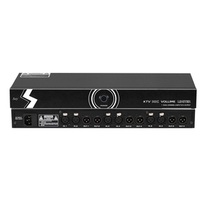 New Design FBX-6pro 6 <strong>Input</strong> 6 <strong>Output</strong> Digital Signal Feedback Suppressor Audio Karaoke Processor <strong>Sound</strong> Conference Audio Processor - Product Image 1