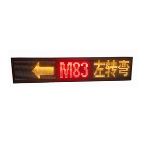 Highly Customized Size and Color <strong>Bus</strong> Led Display Screen for Display the <strong>Bus</strong> Line and Route Name - Product Image 2
