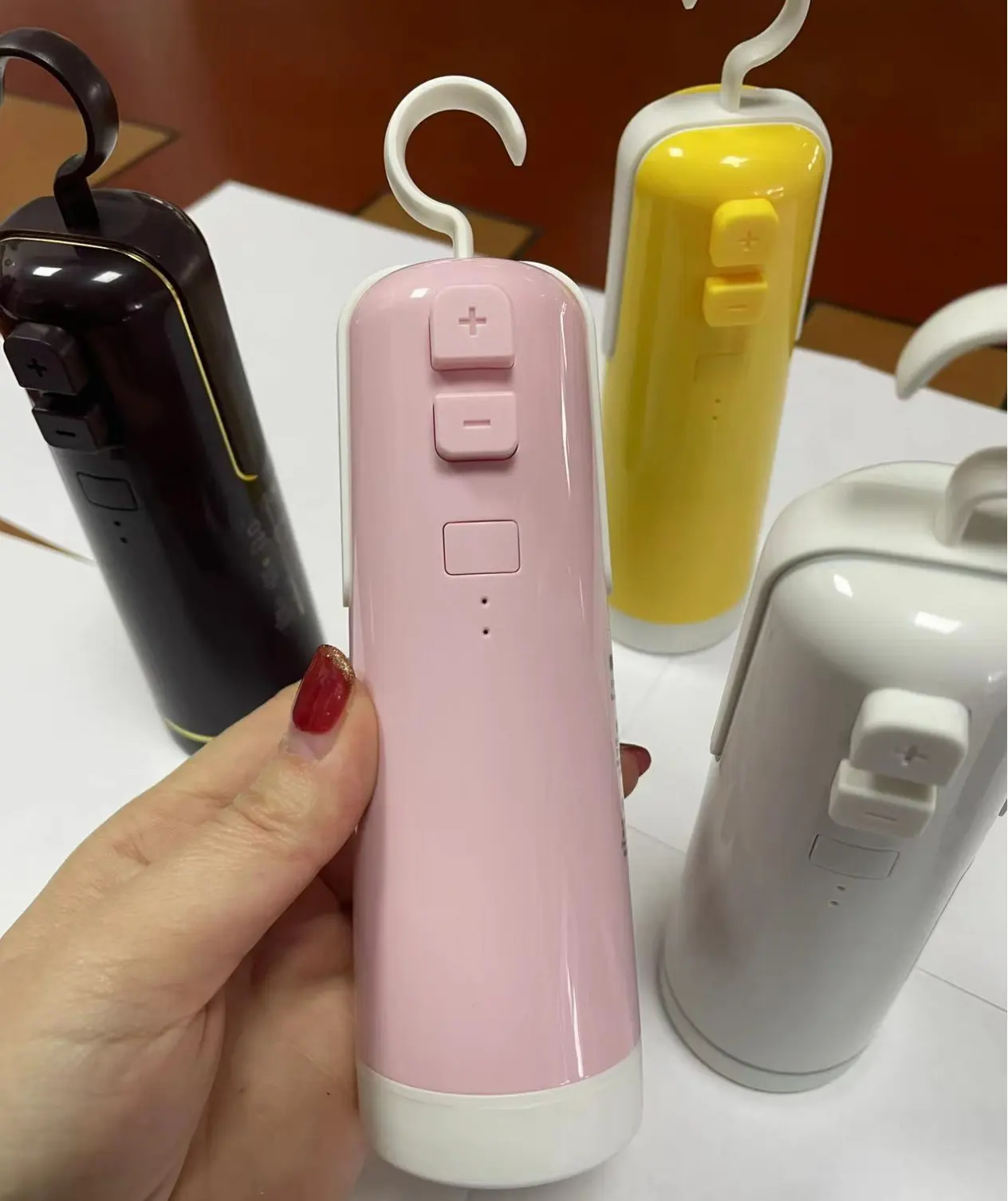 Alat Dapur Mesin Penyegel Makanan Vakum Isi Ulang USB untuk Kantong Plastik