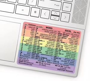 Word/Excel Windows ярлык стикер, справочник по клавиатуре ярлык, ярлыки Excel - Product Image 1