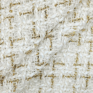 高品质柔软手感闪亮面料100% 涤纶材料花呢长裙面料 - Product Image 5