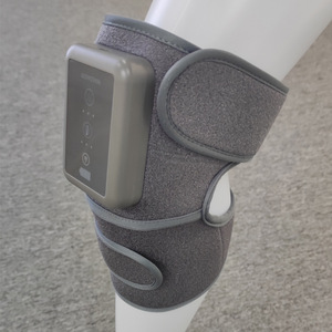 गर्मी के साथ घुटने की मालिश, घुटने के दर्द राहत और परिसंचरण के लिए वायु संपीड़न मालिश, गर्म घुटने के ब्रेस रैप मालिश - Product Image 5