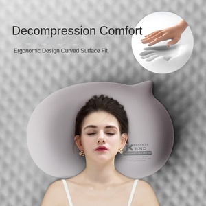 Çok fonksiyonlu bellek köpük yetişkin ev yastık sıfır basınç derin yan uyku tam uyku boyun koruma yatak yastıklar - Product Image 3