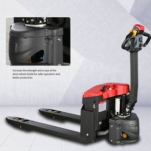 1-1.5 Ton Small Electric Pallet <strong>Stacker</strong> with Hydraulic Lifter 24V Motor Pump Engine Stacking Reclaiming Pallets Both New <strong>Used</strong> - Product Image 2