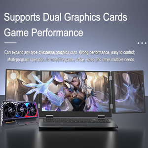 <strong>I7</strong> Core 12th <strong>Gen</strong> Three Monitor Laptop Computer 16GB RAM Generation 1TB SSD 8GB 16 Inch Triple Screen Intel Notebook Laptop <strong>I7</strong> - Product Image 5