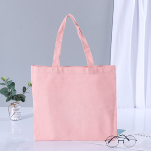 Sacola de tecido para compras em lona de algodão com estampa personalizada em branco e ecológico para atacado