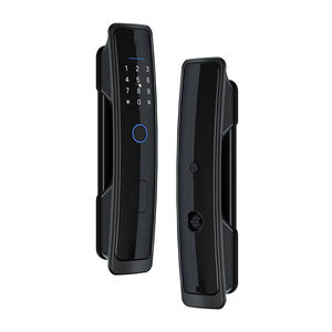 Serratura intelligente automatica per porta a battente in legno Tuya Smart Wifi o TTLOCK BLE serratura elettronica intelligente con codice di impronte digitali