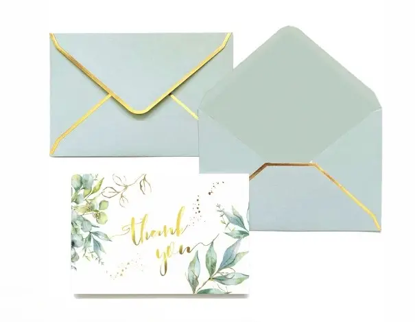 Tarjetas DE BODA Impresión de mármol Invitación de lujo Tarjetas de agradecimiento para negocios