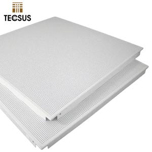 金属装饰材料天花板铝吊顶瓷砖600X600假吊顶瓷砖夹子 - Product Image 4