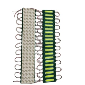 COB 5W <span class=keywords><strong>LED</strong></span> modülleri DC 12V/24V su geçirmez ticari reklam işareti IP68 yeşil CCT aydınlatma mavi alüminyum çip ABS pembe ışık