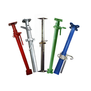 GETO亜鉛メッキ印刷hdg調整可能<span class=keywords><strong>3.5m</strong></span> 4m 4.5 m5mスチール足場支柱Apoyo De Andamios建設中
