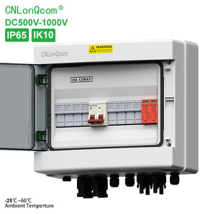 CNLonQcom 4in 1out DC500V для автономной солнечной энергетической системы фотоэлектрической решетки солнечный PV комбайнер блок DC Автоматический выключатель - Product Image 1