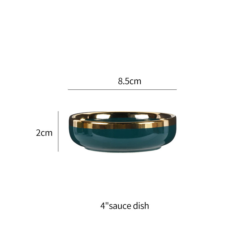 Piatto di salsa 4"