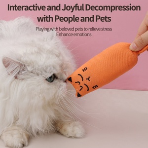 Factory Wholesale Custom Logo Soft <strong>Cat</strong> Nip Chew <strong>Catnip</strong> Toys for Indoor <strong>Cats</strong> - Product Image 5