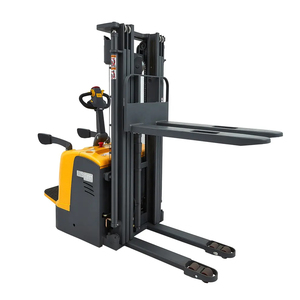 Malzeme kaldırma istifleyici 2.0T ayakta sürüş Forklift tam elektrikli palet istifleyici maksimum kaldırma yüksekliği 6 metre - Product Image 5