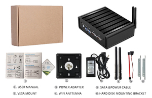 Billige Mini anpassbare Firewall Motherboard für Pfsense verwenden Barebone-System Computer - Product Image 5