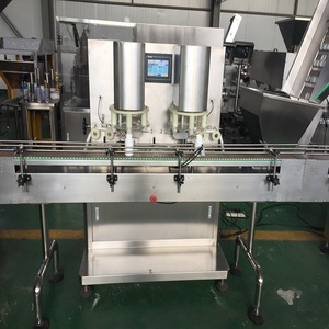 JIANFENGボトル用<span class=keywords><strong>Due</strong></span> Headsコットンインサーター自動コットンインサーターコットン挿入機
