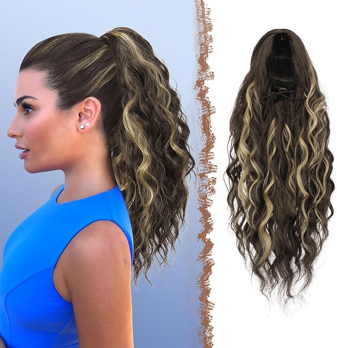 Brun Noir Mélange Blond Cendré