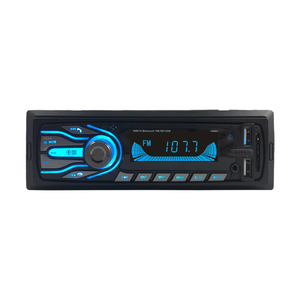 Araba MP3 çalar radyo Radio LCD ekran 1 Din evrensel araç ses BT Aux RC RC App kontrol araba radyo - Product Image 1