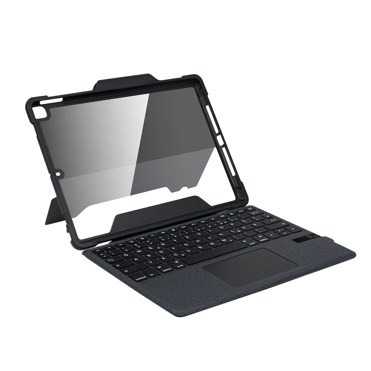Custodia angolare Flip Stand Cover tastiera Bluetooth per iPad 10.2 ''7th & 8th Gen e 10.5'' iPad Air 3rd gen 2019