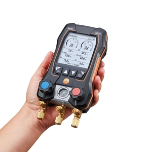 Набор фтора кондиционера Testo 550S с высокоточным обнаружением давления хладагента и многофункциональной адаптацией - Product Image 5