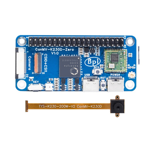 Banana Pi-Pantalla MIPI CSI para ordenador de placa única, pantalla de 40 pines GPIO SBC, de placa única, con cámara dual de 128MB LPDDR4, K230D, Canaan, K230D - Product Image 1