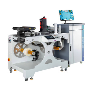 Roll-to-rollラベル巻き戻すインクジェットプリンターは、製造日の有効期限を印刷できますバーコードQRコードトレーサビリティコードDMコード - Product Image 3