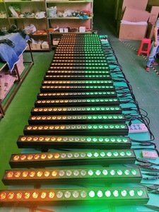 WILEED sahne ışık 18x10w Led piksel çubuk yıkama RGBW led düz Bar duvar yıkayıcı ışık bireysel piksel kontrol yıkama çubuğu doğrusal - Product Image 5